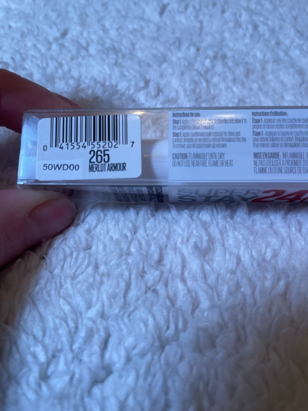 Maybelline Super Stay 24 Color Liquid Lipstick - Merlot Amour - Picture 7 of 8